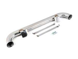 ES#3557956 - 9641336001 - Rear Muffler Box Delete Pipe - Carrera Cup-style tube for your 964 911 C2/4 - Racing Dynamics - Porsche