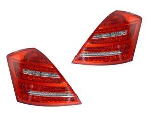 ES#3663080 - 440-1970PXA-VCR - W221 S-Class LED Facelift Red/Clear Tail Lights - Set - Red/Clear Facelift Tail Lights for you W221! - Depo - Mercedes Benz