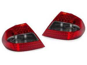ES#3663076 - 440-1959PXAE-S - W209 CLK-Class LED Smoke Tail Lights - Set - Red/Clear Facelift Tail Lights for you W209! - Depo - Mercedes Benz