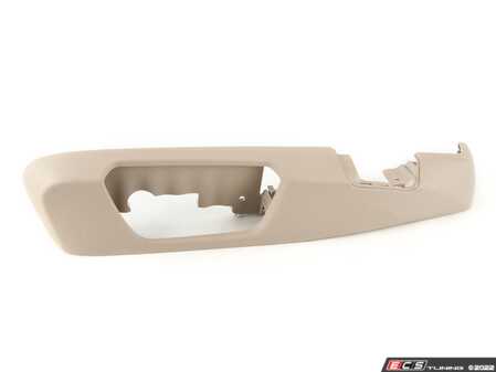ES#2537569 - 52107293579 - Seat Trim - Outer Left - Oyster - Genuine BMW - BMW