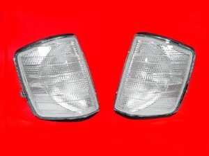 ES#3663052 - 440-1503P-WE-C - W201 190E/190D Clear Corner Light - Set - Clear Corner Lights for your W201! - Depo - Mercedes Benz