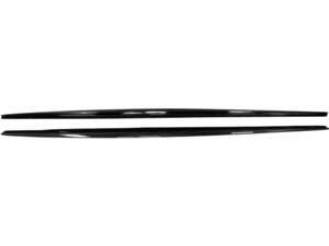 ES#4661083 - F22MTSIDESPL-CF - Carbon Fiber Side Skirt Extensions - F22 - Add aggression to your F22 with a carbon fiber side skirt set! - Suvneer - BMW
