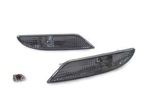 ES#3662903 - 340-1413PXB-S - W221 S-Class Crystal Smoke Bumper Side Market Lights - Set - Featuring Crystal Smoked Side Marker Lights for your W221! - Depo - Mercedes Benz