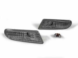ES#3662891 - 340-1409PXU-VS - W220 S-Class Crystal Smoke Bumper Side Marker Lights - Set - Featuring Crystal Smoked Side Marker Lights for your W220! - Depo - Mercedes Benz
