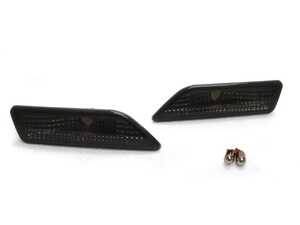 ES#3662895 - 340-1410PXU-VS - W219 CLS-Class Crystal Smoke Bumper Side Market Lights - Set - Featuring Crystal Smoked Side Marker Lights for your W219! - Depo - Mercedes Benz