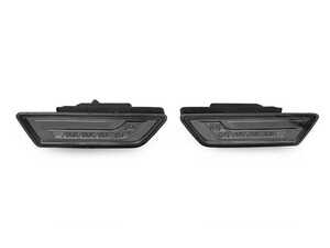 ES#3662930 - 340-1420P3B-S - W218 CLS-Class Smoke Amber LED Bumper Side Marker Lights - Set - Featuring Amber LED Crystal Smoked Side Marker Lights for your W218! - Depo - Mercedes Benz