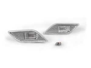 ES#3663360 - BZ-CLE-1701-C - W212 E-Class Crystal Clear Bumper Side Marker Lights - Set - Featuring Crystal Clear Side Marker Lights for your W212! - Depo - Mercedes Benz