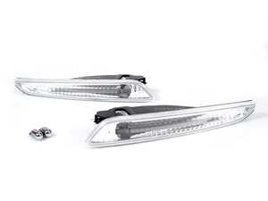 ES#3662904 - 340-1414PXB-VC - W211 E-Class Crystal Clear Bumper Side Marker Lights - Set - Featuring Crystal Clear Side Marker Lights for your W211! - Depo - Mercedes Benz