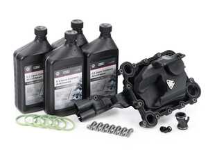 ES#4487400 - 06E103547AHKT - Ultimate Pressure Control Valve (PCV) Service Kit - Comprehensive kit includes new oil separator, supercharger gaskets, vent tube o-rings, and ECS coolant bleeder screw kit. - Assembled By ECS - Audi