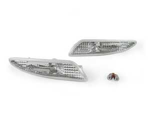 ES#3663362 - BZ-CLE-1702-C - R230 SL-Class Crystal Clear Side Marker Lights - Set - Featuring Clear Side Marker Lights for your R230! - Depo - Mercedes Benz