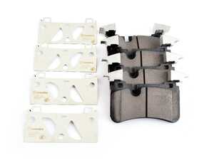 ES#4485379 - 005420412041 - Rear Brake Pad Set - Ceramic - Ceramic composite developed to meet low dust & noise requirements - Brembo - Mercedes Benz