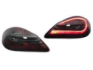ES#3663420 - DP103-SRB - 987 Cayman & 981 Boxster Style Red & Smoke LED Tail Lights - Set - Give your 987 an updated look with tail lights inspired by the newest Porsche models - Depo - Porsche