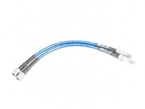 ES#4620349 - 047565LA02 - Stainless Steel Brake Lines - Rear - Zinc-Nickel plating for increased corrosion resistance and sleek low-profile design. Made in the USA. - Turner Motorsport - BMW