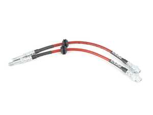 ES#4620351 - 047523LA02 - ECS Exact-Fit Stainless Steel Brake Lines - Rear - DOT-compliant kit to improve pedal feel in your vehicle. - ECS - BMW