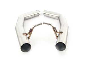 ES#4660245 - 042002LA01KT2 - B6 S4 Muffler Delete Kit - With 4.0" Chrome Tips - Add an aggressive exhaust note to your B6 S4 so you can hear that V8 roar! - ECS - Audi