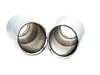 ES#4660245 - 042002LA01KT2 - B6 S4 Muffler Delete Kit - With 4.0" Chrome Tips - Add an aggressive exhaust note to your B6 S4 so you can hear that V8 roar! - ECS - Audi