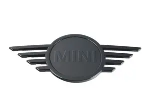 Trunk Emblem Piano Black 