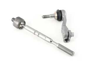 ES#5338984 - 32105B5FE28 - Tie Rod Assembly - Left - Replace both sides at the same time to restore lost handling - includes the inner and outer tie rod sections - Genuine BMW - BMW