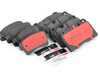 ES#4493045 - 8r0698151lKT1 - Front & Rear Premium Ceramic Brake Pad Kit - Brembo NAO Ceramic pads are designed to deliver improved comfort and reduced pad wear - Brembo - Audi