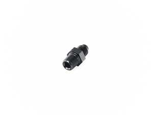ES#4642983 - 12730 - Male AN To Male BSPT Adapter Fitting; Size: -3AN; BSPT Size: 1/8 In. - 28; Aluminum; Anodized Black; - Vibrant Performance - 