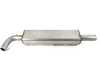 ES#4507669 - 5QM253209BB - Center Muffler  - Factory Replacement Part For Perfect Fitment - Genuine Volkswagen Audi - Volkswagen