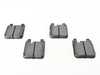 ES#3247571 - HB766B.624 - Rear HPS 5.0 Performance Brake Pad Set - Next generation high performance street brake pad offering greater stopping power and pedal feel, with very low dust and noise - Hawk - BMW