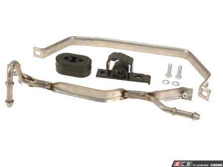 ES#4666806 - 82122053 - Exhaust Hanger Clamp Set - Right  - Replace your rusted clamp upper and lower - HJS - MINI