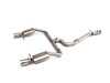 ES#4659739 - 019096LA03 - MK7/MK7.5 VW Alltrack/Golf Sportwagon Catback Exhaust System  - In-house engineered for MK7/MK7.5 Alltrack enthusiasts! Featuring T304 SS Tig-welded 3" midpipe with dual 2.5" mufflers - ECS - Volkswagen