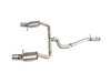 ES#4659739 - 019096LA03 - MK7/MK7.5 VW Alltrack/Golf Sportwagon Catback Exhaust System  - In-house engineered for MK7/MK7.5 Alltrack enthusiasts! Featuring T304 SS Tig-welded 3" midpipe with dual 2.5" mufflers - ECS - Volkswagen