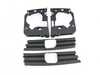ES#4630033 - E90MTFTLCIPDC - M-Sport Style Front Bumper Conversion - With Fog Lights - Complete with bumper cover, fog lights & fog light grilles, and lower grilles. - ECS - BMW