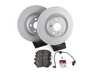 ES#4460881 - 4h0615601h3KT - Rear Brake Service Kit  - Features ECS DD23 "Daily Driver" ceramic pads and Zimmerman rotors - Assembled By ECS - Audi