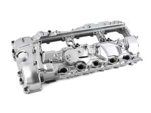 ES#4623945 - 11127570292M - Aluminum Valve Cover - BMW N55 3.0L - Finally! A quality aluminum replacement valve cover! Eliminate leaks and add some style to the engine bay. Without oil cap. - Bremmen Parts - BMW