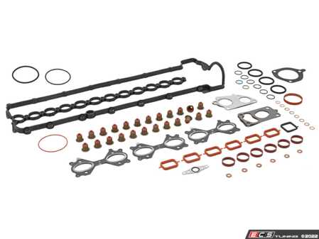 ES#4666928 - 11120421276 - Cylinder Head Gasket Set - When pulling the cylinder head on your M57 engine, do the job right the first time with this cylinder head gasket set. - Elring - BMW