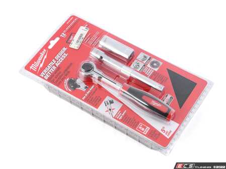 ES#4481197 - 48-22-9001 - 12pc 3/8" Drive Metric Socket Set - (NO LONGER AVAILABLE) - Milwaukee's 12 piece 3/8 Drive Metric Ratchet Set delivers ultimate versatility and access. - Milwaukee - 