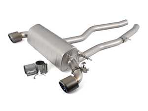 ES#4023656 - akrS-TY/T/1H - Titanium Slip-On Exhaust - An Axle-back slip-on system made from titanium for reduced weight and increased performance. - Akrapovic - BMW