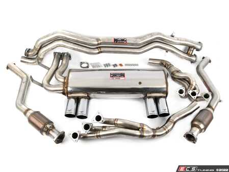 ES#3698272 - 044001KT3 - Full Supersprint Exhaust System - Sport (63.5mm) - Full stainless steel exhaust system with sport cats and sport sound muffler for added power and sound! - Supersprint - BMW