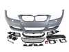ES#4630033 - E90MTFTLCIPDC - M-Sport Style Front Bumper Conversion - With Fog Lights - Complete with bumper cover, fog lights & fog light grilles, and lower grilles. - ECS - BMW