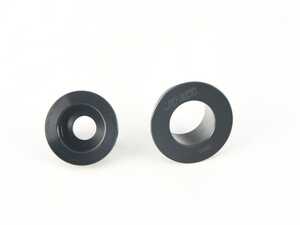 ES#4620269 - 8K0599381H - Rear Differential Mount Insert Kit - Black - Enhance your driving experience by filling the bushing void. - JH Motorsports  - Audi