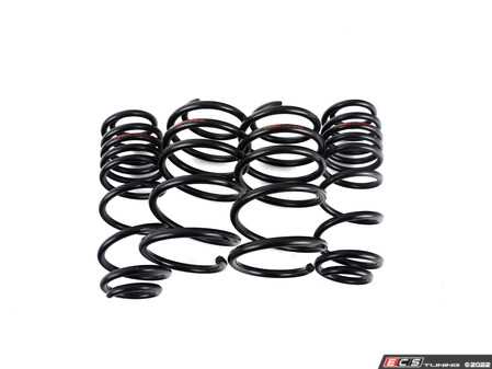 ES#4620229 - 047316LA01 - MK7/MK8 GTI Lowering Spring Set - Dramatically improve looks and handling with and average lowering up to 1.4" front and rear. - ECS - Volkswagen