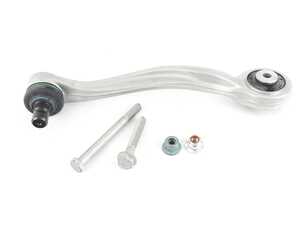 ES#4044 - 4E0407509KT - Front Upper Control Arm - Curved - Left - Includes the necessary securing hardware - Lemforder - Audi Volkswagen