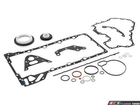 ES#4667150 - 11112159389 - Crankcase Cover Gasket Unit - Replace your dry, leaking crankcase gasket - Elring - BMW