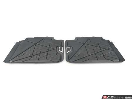 ES#4614762 - 51475A56C43 - FLOOR MATS, ALL-WEATHER, REA - Genuine BMW - BMW