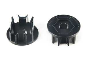 ES#4620258 - 8K0599257N - Rear Differential Carrier Mount Insert Kit - Black - Enhance your driving experience by filling the bushing void. - JH Motorsports  - Audi