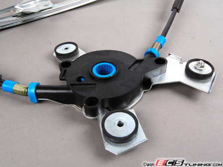 ES#2091116 - 4A0837461B - Front Window Regulator - Left - Does not include window motor - MTC - Audi