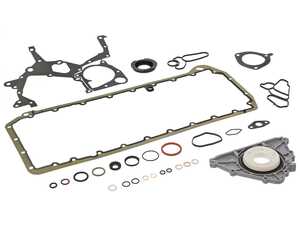 ES#4667363 - 11110421208 - Crankcase Cover Gasket Set - All of the gaskets you need to re-seal the engine block. - Elring - BMW
