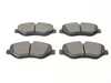 ES#4485393 - 0064208420 - Front Brake Pad Set - Premium NAO Ceramic OE Equivalent Pad - Brembo - Mercedes Benz
