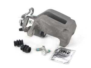 ES#4666916 - 1j0615423e - Rear Brake Caliper - Left - Comes in silver raw metal color. - TRW - Volkswagen