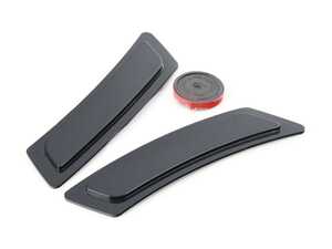 ES#3420919 - BM-0996-B90 - Painted Front Bumper Reflectors - Dark Graphite Metallic II - Clean up your front bumper with paint matched reflectors - AUTOTECKNIC - BMW
