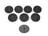 ES#2080862 - 82110440464 - F10 Carpeted Floor Mat Set - Anthracite - Complete set of four - Genuine BMW - BMW