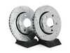 ES#3157889 - K894 - Power Stop Z23 Evolution Sport Rear Brake Kit (256mm) - A direct-fit upgrade with drilled & slotted zinc-plated rotors and low-dust carbon-fiber ceramic pads. - Power Stop - Audi